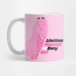 Limitless Potential In Every Girl / Barbie Mug